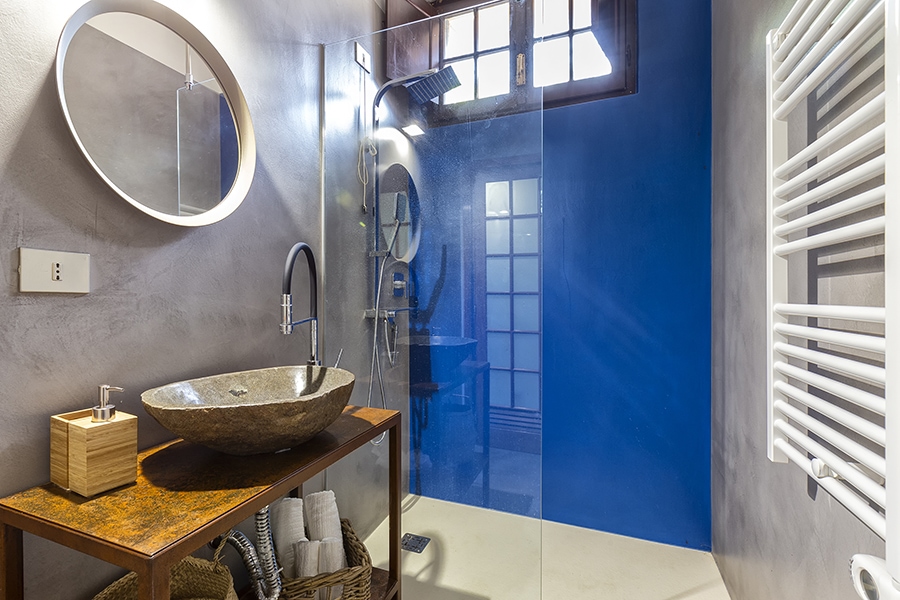 Domus 8 luxury villa bagno camera matrimoniale piano terra